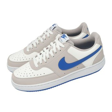 Nike 休閒鞋 Court Vision Lo P NBK 男鞋 米 藍 皮革 運動鞋 IM0459-103