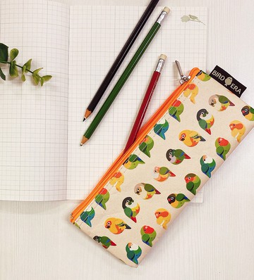 Sunny Bag x BIRD ERA鳥時代 筆袋-錐尾牡丹