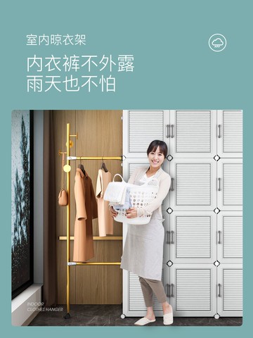 2021年新款簡約現代衣柜臥室家用出租房用簡易組裝結實耐用小衣櫥