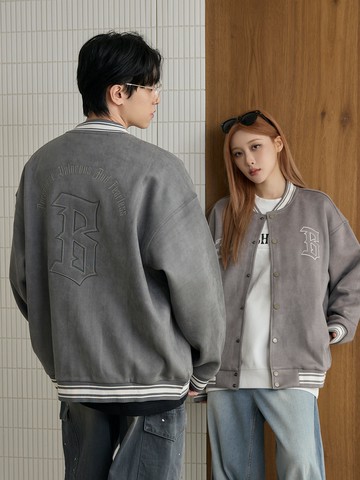 哥德風麂皮限定薄外套