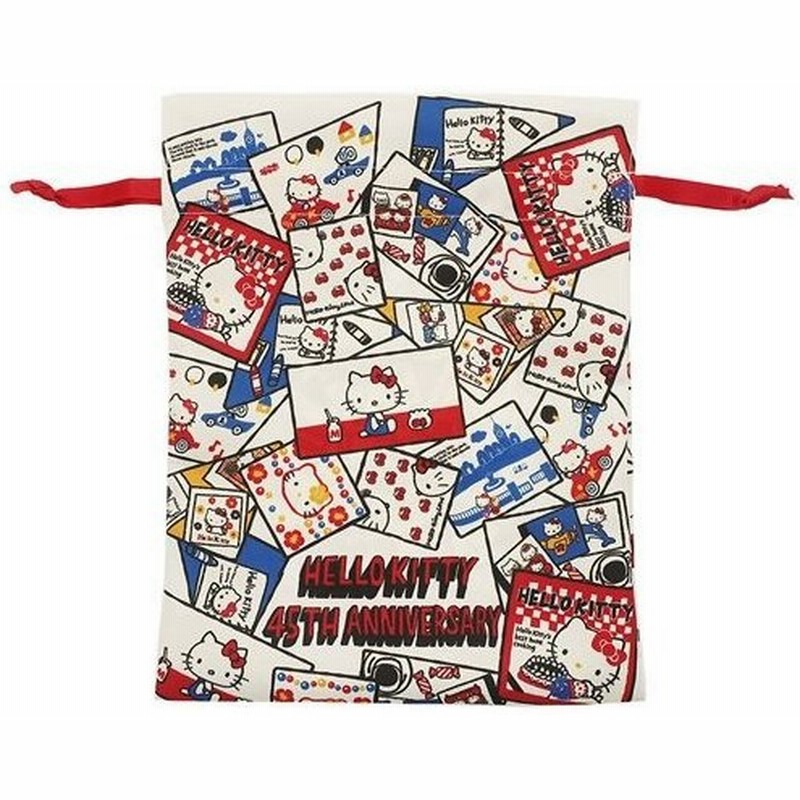 巾着袋 ハローキティ トラベル きんちゃく S スモールプラネット 45周年記念 コミック グッズ 旅行 仕分け袋 キャラクター 通販 Lineポイント最大0 5 Get Lineショッピング