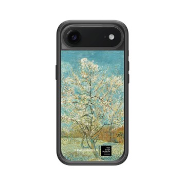iPhone Air Mod NX -邊框背蓋組合 (相機按鈕) 黑 - Van Gogh Museum - 盛開的桃花