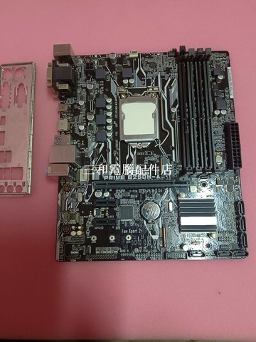 華碩B250M-A 二手主板 四內存通道 原裝擋片 拆機測試完畢 直接拍購 適合DIY組裝【三和電腦配件店】