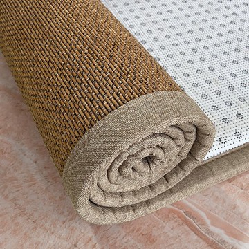 日式竹編地墊臥室竹席地毯民宿涼席墊子夏季榻榻米飄窗墊可定制