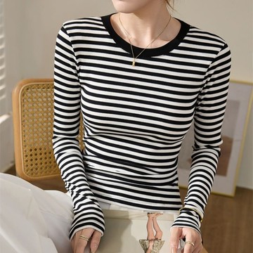 摩登經典條紋上衣