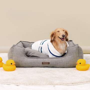 【tails&me 尾巴與我】 雅痞方形寵物床