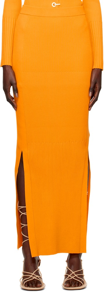 Dion Lee 黄色 Gradient 半身裙
