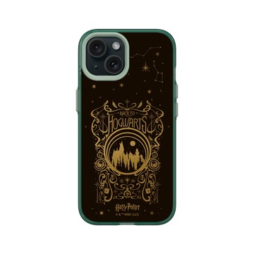 iPhone 15 Clear 憂墨綠 - 哈利波特 Harry Potter - 霍格華茲城堡