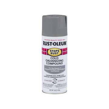 RUST-OLEUM 樂立恩 冷鍍鋅噴漆 灰色 454g