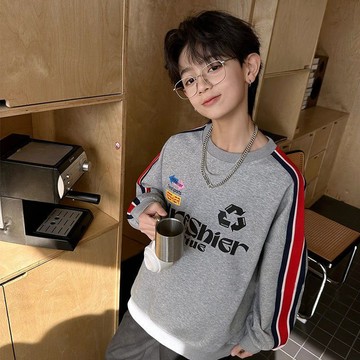 ❤️ATL❤️ 兒童上衣 兒童衛衣 男童衛衣  男童衛衣春秋季兒童圓領上衣新款打底中大童洋氣休閒長袖韓版