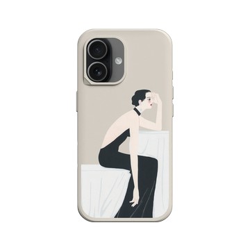 iPhone 17 SolidX 貝殼灰 - Konatsu Tani 谷小夏 - 凝視的形狀