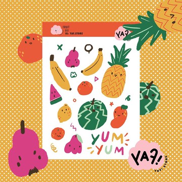 水果貼紙