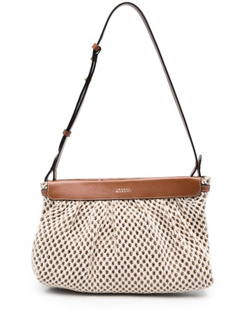ISABEL MARANT - macramé shoulder bag - women - Cotton/Polyester - One Size - White