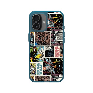 iPhone 17 Clear (相機按鈕) 夜幕藍 - 迪士尼-星際大戰 Star Wars - 漫畫展開-漫畫系列