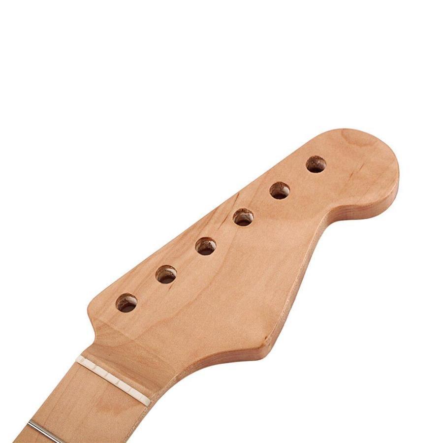 ギターネック STタイプ ネック ストラト交換用ネック 左手用 エレキギターネック