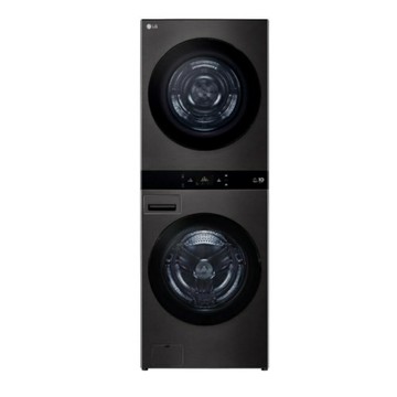 LG樂金 WD-S2220B 洗22公斤+乾20公斤 WashTower AI智控洗乾衣機第二代 尊爵黑【三井3C】