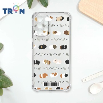 TRON 三星 A52/52s 走來走去天竺鼠不同方向 四角防摔載具殼 軟殼 手機殼