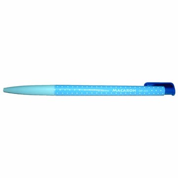 【文具通】TOWO東文OP-101馬卡龍中油筆0.38甜心藍 A1011575【APP滿額下單4%點數(單一帳號最高1000點)】7/31止