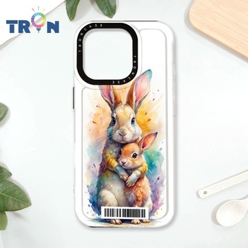 TRON IPhone 16 Pro 大小動物們2 防摔太空載具殼 透黑 軟硬 手機殼