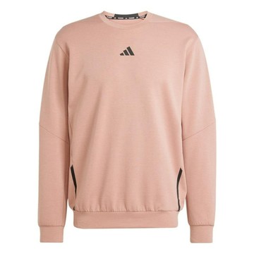 Adidas D4T Crew Sweats JI8165 男 長袖上衣 休閒長袖 運動上衣 粉橘