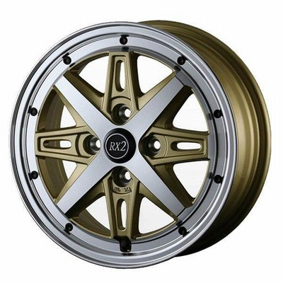 ソフトパープル グッドイヤー サマータイヤ ホイール4本セット 155