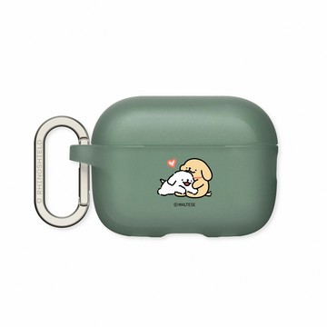 RHINOSHIELD AirPods 1/2 防摔耳機保護殼｜線條小狗系列-線條小狗討抱抱