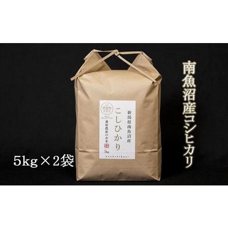 ふるさと納税 南魚沼産コシヒカリ１０kg (5kg×2) 新潟県南魚沼市