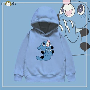 神奇寶貝寶可夢第七世代御三家球球海獅連帽衛衣男女兒童學生外套