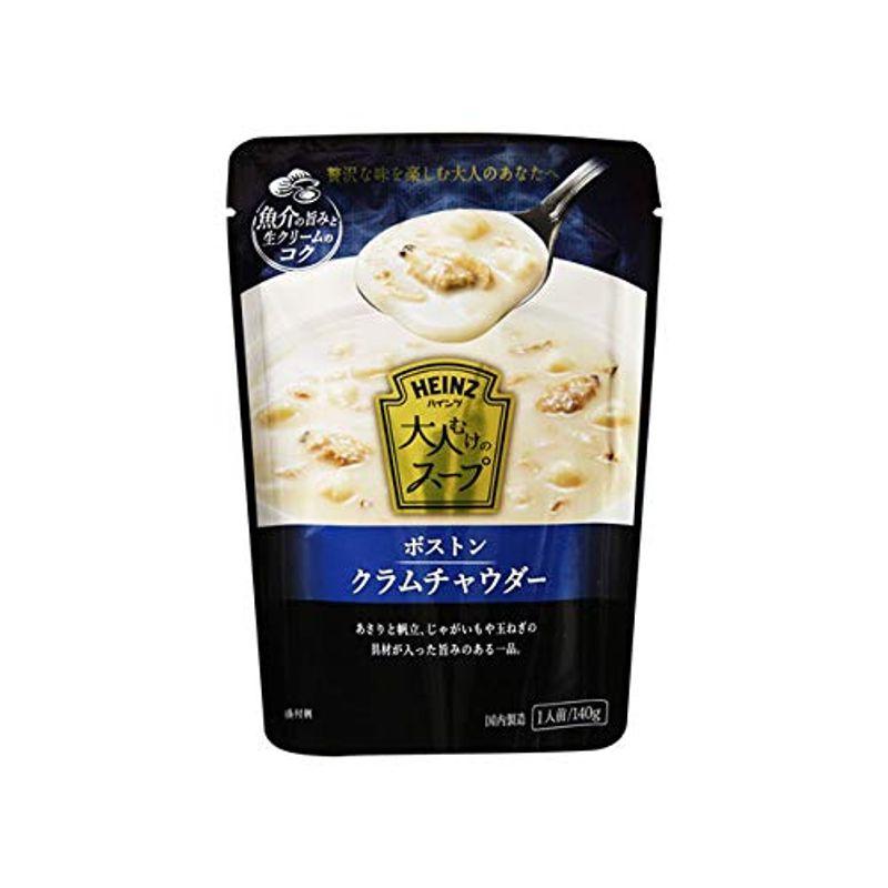 ハインツ 大人むけのスープ ボストンクラムチャウダー 140g×10袋入