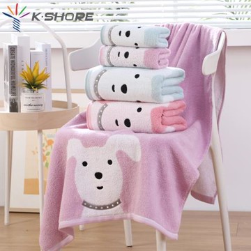 金號純棉家用成人男女洗澡浴巾全棉加厚無捻柔軟吸水兒童浴巾裹巾