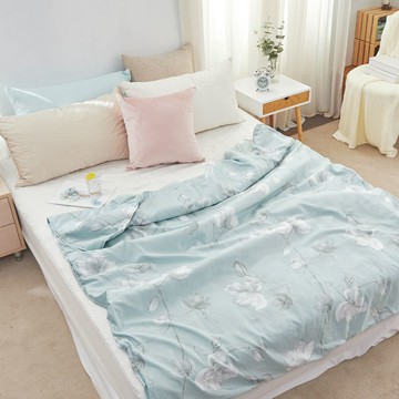 【DUYAN 竹漾】Cool-Fi 奧地利天絲涼被 / 淺青花語 台灣製 _廠商直送