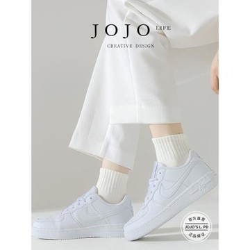 JOJO'S L. PD.Sister.襪子女純色短襪夏季薄款運動短筒襪 | 寄妹