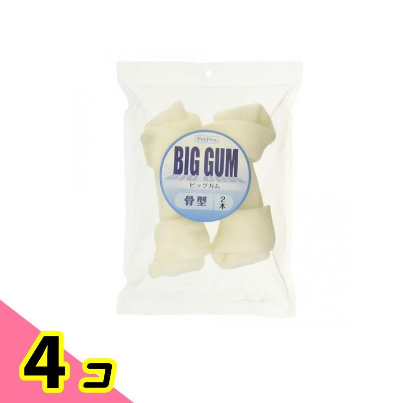 ペットプロ 大型犬用 BIG(ビッグ)ガム 骨型 2本入 4個セット