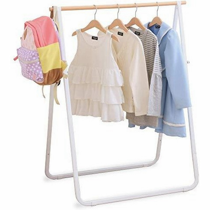 アイリスオーヤマ 洗濯物干し 室内物干し おしゃれ コンパクト収納 軽量 約2人用 ナチュラル物干し 幅約76 5 奥行約50 5 高さ約97 5cm 通販 Lineポイント最大get Lineショッピング