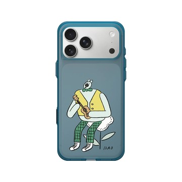 iPhone 17 Pro Max Clear (相機按鈕) 夜幕藍 - 包大山 Baozi - 春天來了