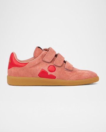 Beth Bicolor Mixed Leather Sneakers