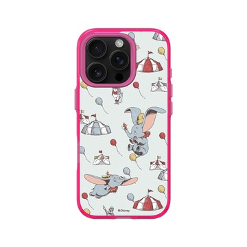 iPhone 16 Pro Clear 粉漾桃 - 迪士尼-經典系列 Disney Classics - 小飛象 - 可愛元素