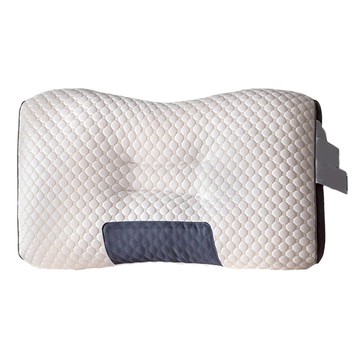 分區護頸SPA枕 Second Generation SPA Sleeping SoyBean Pillow 快速定型 快速回彈支撐  灰色  1個  45 x 75cm±5cm