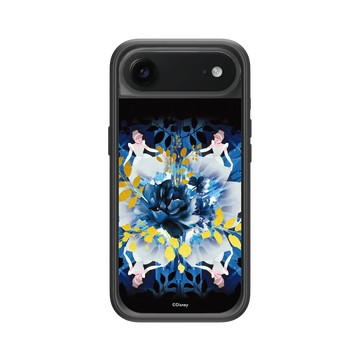 iPhone Air Mod NX -邊框背蓋組合 (相機按鈕) 黑 - 迪士尼-公主系列 Disney Princess - Pattern系列-仙度瑞拉 復古