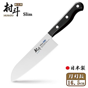 【日本下村工業Shimomura】日本製燕三条村斗Slim系列三德刀16.5cm(快)