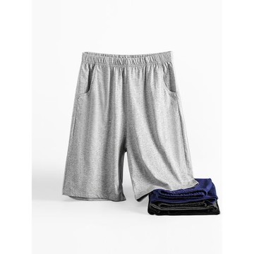 男士睡褲夏季薄款純棉短褲大褲衩居家全棉寬松夏天睡覺大碼家居褲