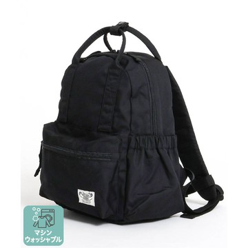 日本 BREEZE - [可機洗]輕便大開口出遊背包-黑