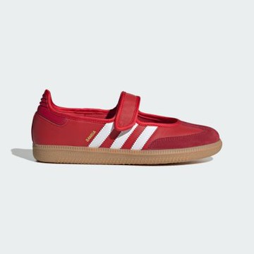 Adidas 愛迪達 Samba Jane JQ6446 女 休閒鞋 瑪莉珍鞋 舒適 紅 白