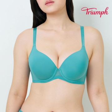 黛安芬-簡約時尚 鋼圈內衣 C-D 藍綠色｜16-9039 5Q