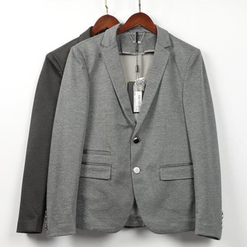 秋冬新品時尚休閑男士簡約小西裝外套 修身西服 帥氣商務百搭