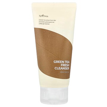 ISNtree, 綠茶新鮮潔面乳，4.05 液量盎司（120 毫升）
