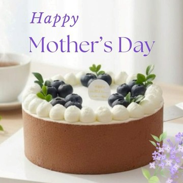 【貝蕾麥麥】藍莓巧克力蛋糕(巧克力/藍莓/生日蛋糕/雙子座生日快樂/謝謝好友/畢業快樂)