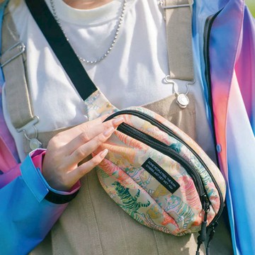 376 迷你大開口胸腰包 (男女老幼適用) 376-367祥獅山