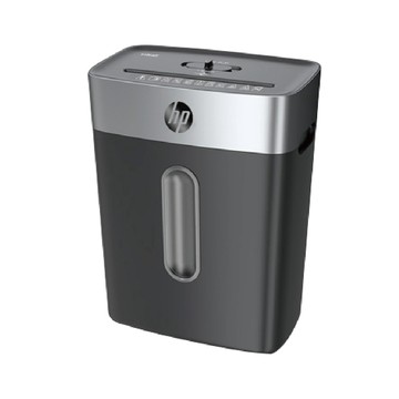 HP 原廠品質[銀黑]極靜音超細A4短碎狀高保密碎紙機 15L容量信用卡輕鬆碎SB1506CC