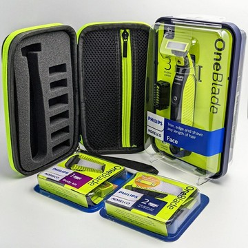 [3美國直購少量現貨] Philips Norelco OneBlade QP2520 QP2630 電動刮鬍刀 修容刀 替換刀頭 臉部 身體用_TC2